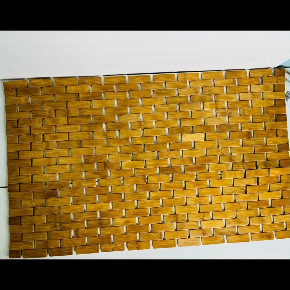 Home solutions Bamboo Bath Mat, Bath Mat, Bamboo Shower Mat, Bamboo Floor Mat